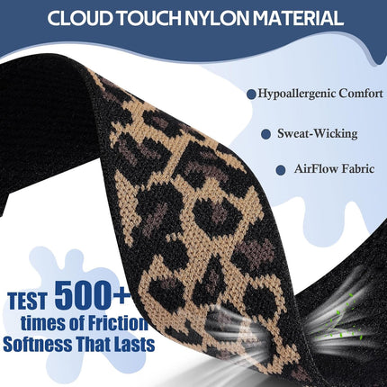 Leopard Stretchy Smartwatch Band
