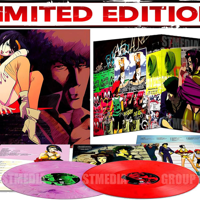 Cowboy Bebop Soundtrack Vinyl - Limited Edition Color 2xLP [2LP]
