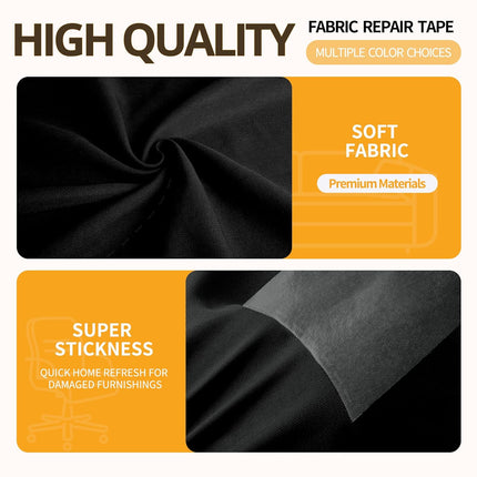 Self-Adhesive Fabric Repair Tape for Couch Patches