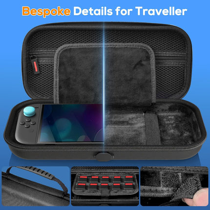 Handheld Console Carrying Case with Charge Inside