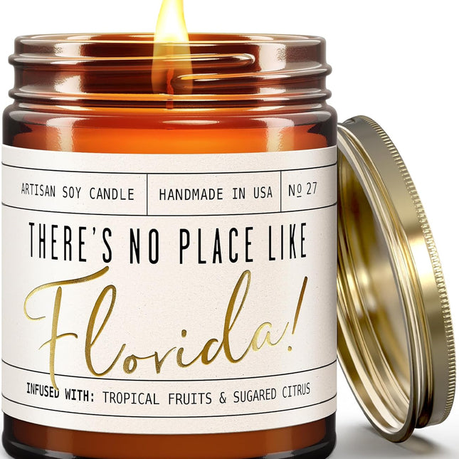 There's No Place Like Florida 9oz Candle