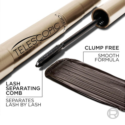 GlowEssence EsenciaLuz L'Oreal Paris Makeup Original Telescopic Mascara, Separating Mascara — Beauty & Self-Care