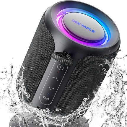NexWave OndaNex Bluetooth Speaker Wireless,IP67 Waterproof & Dustproof Portable Speaker with — Smart Tech