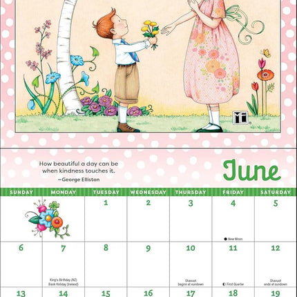 Mary Engelbreit's Kindness is Magic 2027 Mini Wall Calendar