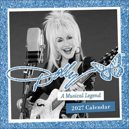 PlaySphere EsferaJuego Dolly Parton: A Musical Legend 2027 Mini Wall Calendar — Toys & Games
