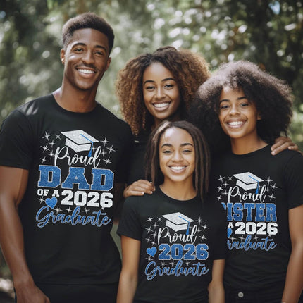 SourceToHome FuenteACasa Graduation Shirts 2026 for Family Proud Mom of a 2026 Graduate Shirt Proud — Home & Lifestyle