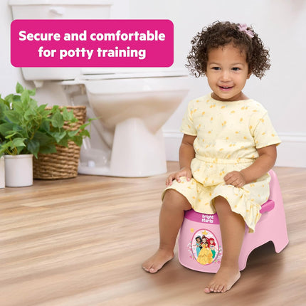 Princess-Themed Full Comfort Potty Training Toilet for Toddlers