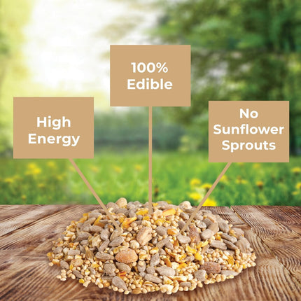No Mess Wild Bird Food Seed Blend, 10 lb