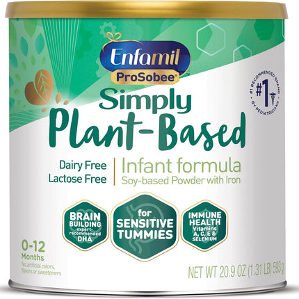Plant-Based Baby Formula for Sensitive Tummies