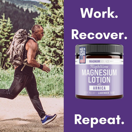 Nighttime Magnesium Lotion with Arnica for Muscles & Joints