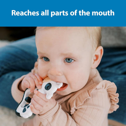 Cow Baby Teether, Multi-Texture Massaging Teething Toy for Babies 3m+