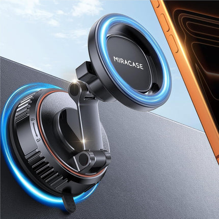 Magnetic Car Phone Mount with 89+ lb Suction Base