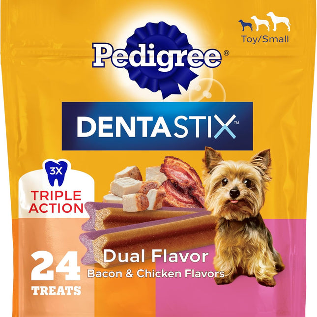 Dentastix Dental Chews for Dogs, Small and Toy Breed Dog Treats — Pet Supplies
