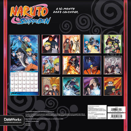 2027 Ninja Spirit Wall Calendar