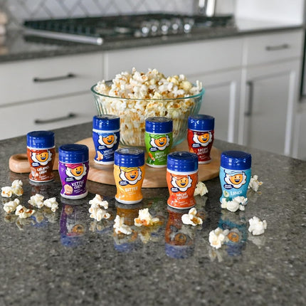Popcorn Seasoning Mini Jars Variety Pack, 0.9 Ounce, Pack of 8