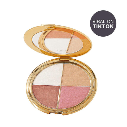 Glow Wardrobe Highlighting Eye & Cheek Palette