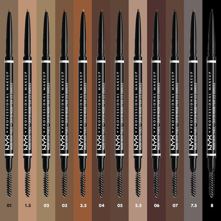 PROFESSIONAL MAKEUP Micro Brow Pencil, Precise Eyebrow Pencil - Taupe — Beauty & Self-Care