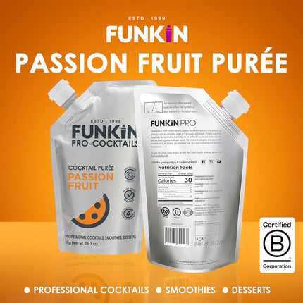 Passion Fruit Puree Natural Mixer, 2.2 lbs