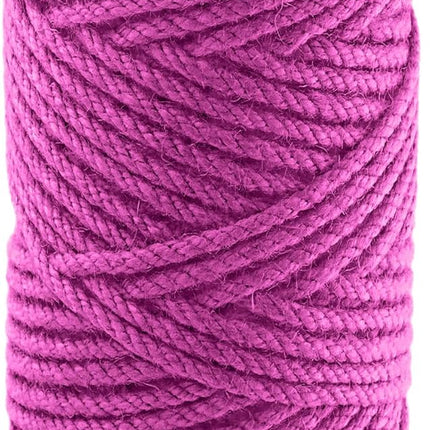 4mm x 300 ft Pastel Pink Jute Rope Twine