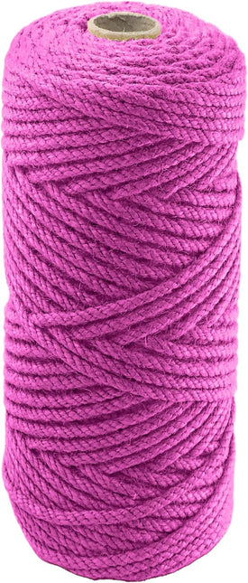 4mm x 300 ft Pastel Pink Jute Rope Twine