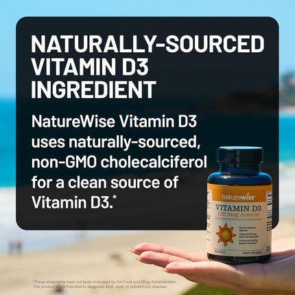 NatureWise Vitamin D3 - key benefits