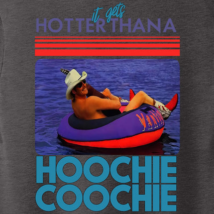 It Gets Hotter Than A Hoochie Coochie Retro Country T-Shirt
