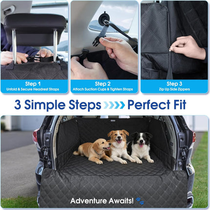 Extra Long Dog Cargo Liner for SUVs & Minivans