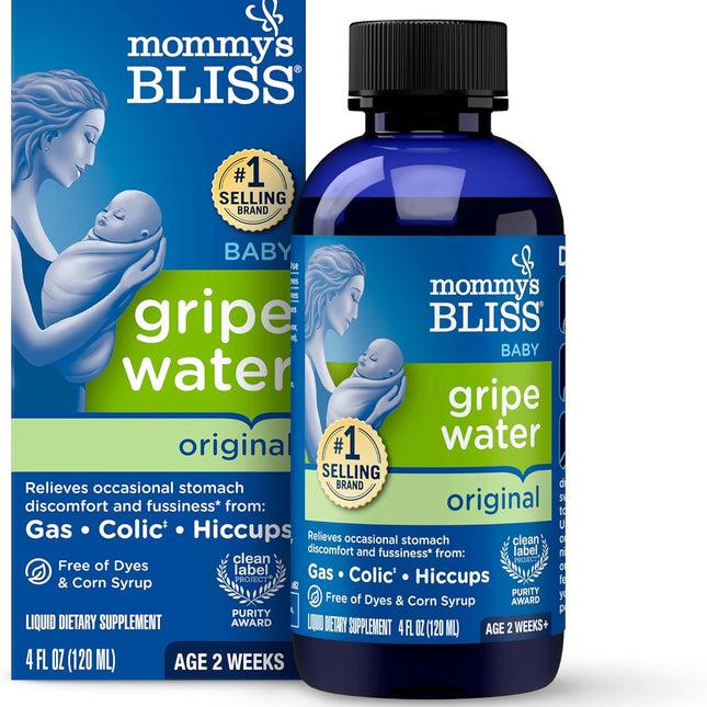 Original Gripe Water for Infant Gas & Colic Relief, 4 fl oz