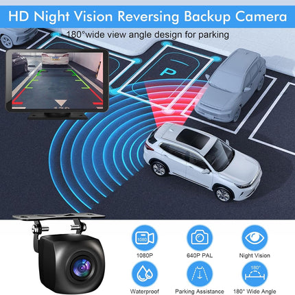 7-Inch HD Portable Wireless Touch Screen Car Stereo Receiver
