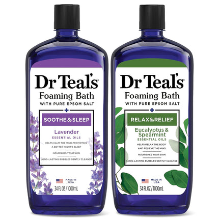 HomeChef ChefDelHogar Dr Teal's Foaming Bath with Pure Epsom Salt, Lavender & Eucalyptus — Kitchen & Home