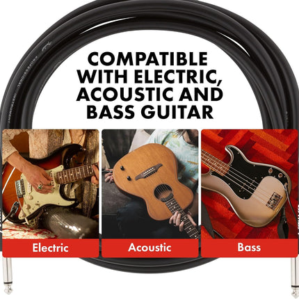 Professional Series 10 ft Instrument Guitar Cable, Black