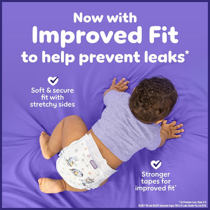 Size 5 Platinum Protection Baby Diapers, 172 Count