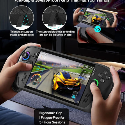 Silicone Protective Case with Kickstand for 2025 Handheld Consoles