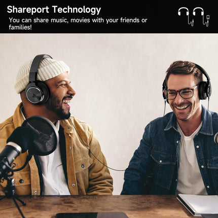 Over-Ear DJ Studio Monitor Headphones with 50mm Drivers