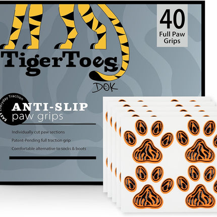 PawHaven RefugioPata DOK TigerToes Premium Paw Grips for Senior Dogs — Pet Supplies