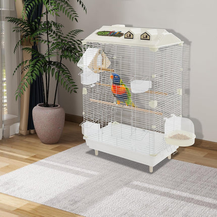 PawHaven RefugioPata Two-Tier Bird Cage — Pet Supplies