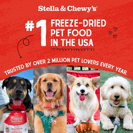 PawHaven RefugioPata Stella & Chewy's Freeze-Dried Raw Beef Meal Mixers- Dog Food Topper and Mixer — Pet Supplies