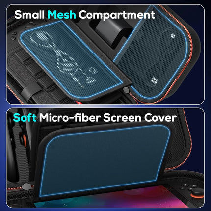 Charge-Inside Carrying Case for Switch Consoles