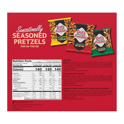 Homestyle Pretzels Variety Pack, 1 oz Bags, 18 Count