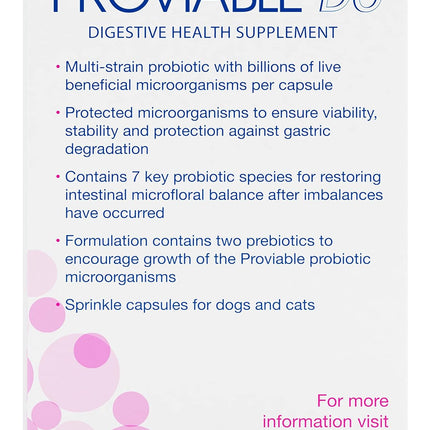 30 Count Probiotic Health Supplement for Cats and Dogs