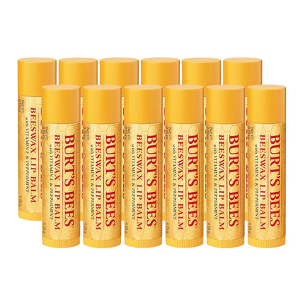 100% Natural Moisturizing Lip Balm - Original Beeswax