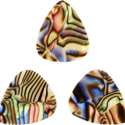 SourceToHome FuenteACasa Celluloid Abalone Guitar Or Bass Pick - 0.46 mm Light Gauge — Home & Lifestyle