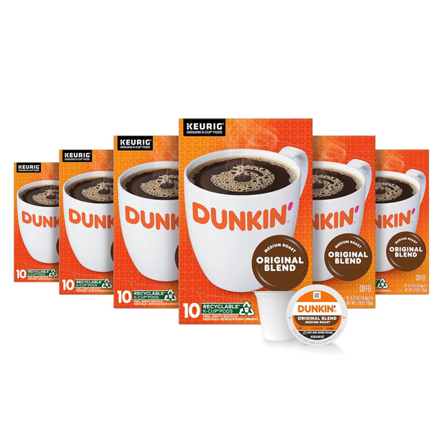 Original Blend Medium Roast Coffee Pods, 60 Count