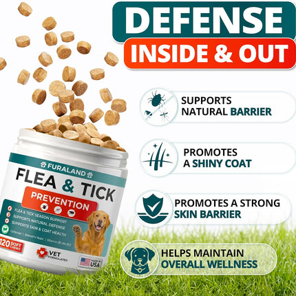 Flea and Tick Prevention for Dogs Chewables