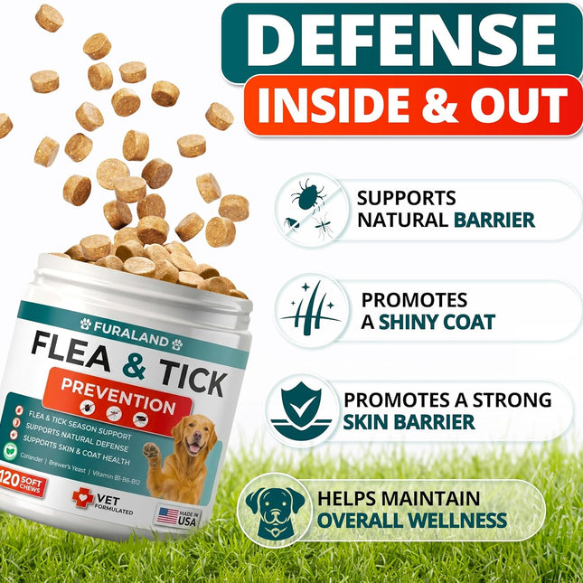 Flea and Tick Prevention for Dogs Chewables