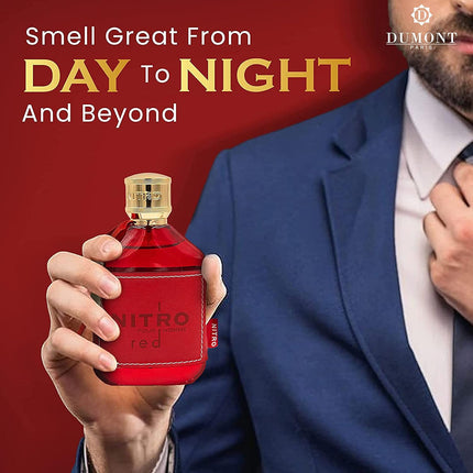 Nitro Red 3.4 Fl Oz Eau de Parfum for Men