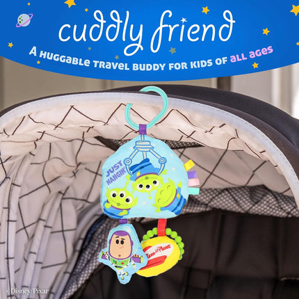 The Claw On-the-Go Jingle Baby Teether and Crinkle Sensory Toy