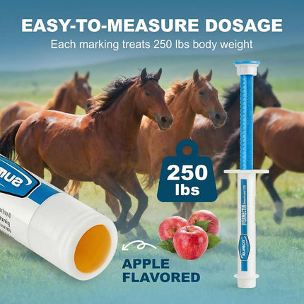 SourcetoHome 12 Pack Ivermectin Horse Paste 1.87% – Apple Flavored Oral Dewormer for Horses - General - detail view 4
