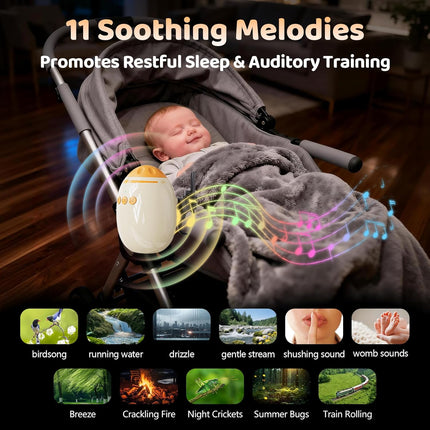 Rechargeable Hands-Free Baby Stroller Rocker