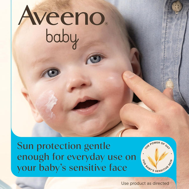 Baby Daily Moisture Face Lotion & Mineral Sunscreen SPF 30, Fragrance-Free, 1.5 fl. oz